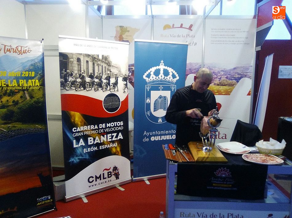 Guijuelo se promociona en Motomadrid a través de la I Ruta de la Vía de la Plata