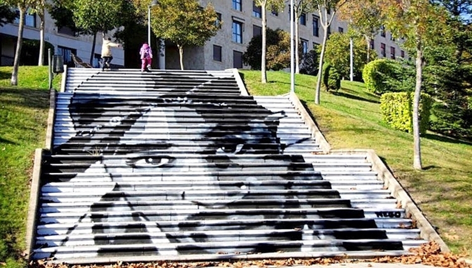 Arte urbano en Salamanca.