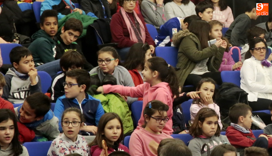Algunos de los alumnos que han participado en estas actividades. Foto de Alejandro López