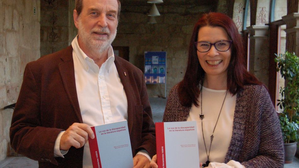 Pilar Porras, documentalista y autora del blog Discalibros, y Miguel Ángel Verdugo, catedrático de Psicología de la Universidad de Salamanca y director del INICO