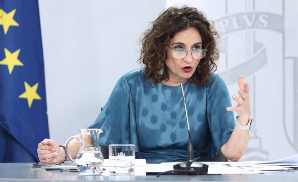 La ministra de Hacienda y portavoz del Gobierno, María Jesús Montero