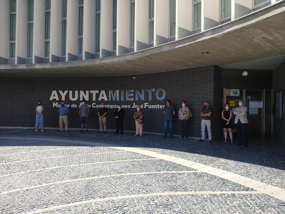 Minuto de silencio en Santa Marta por la última víctima de violencia de género 