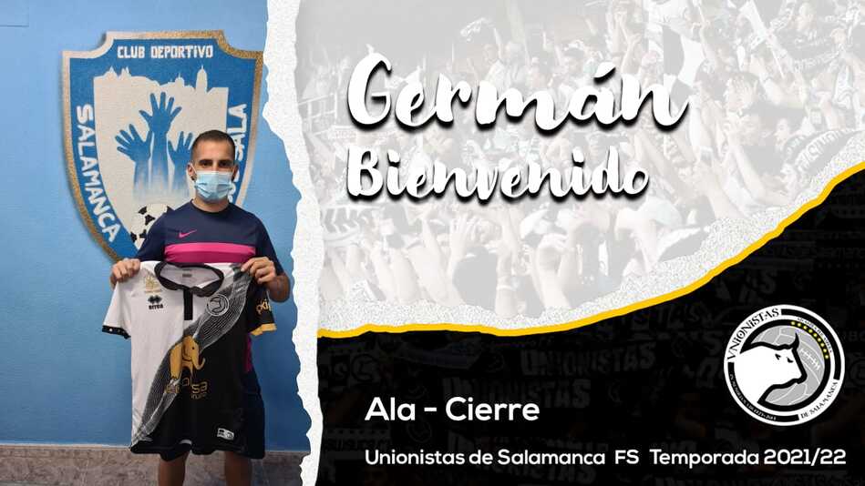 Unionistas de Salamanca FS pone la guinda del pastel con Germán Romero