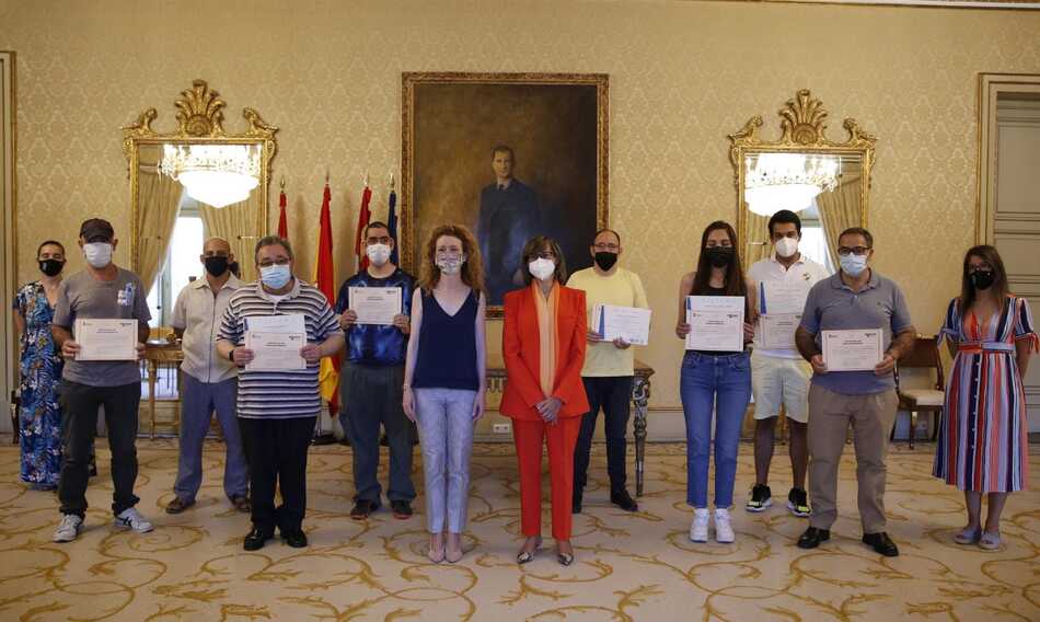 Entrega de diplomas. Foto: @aytosalamanca