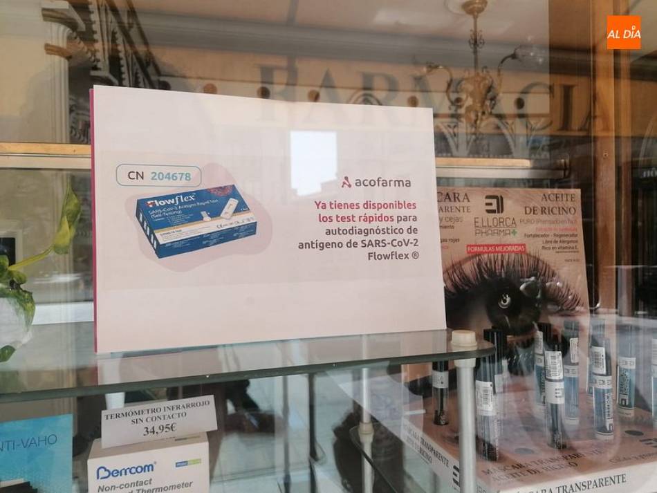 Test de venta en farmacias