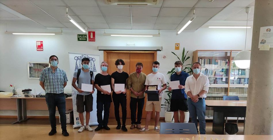Entrega de premios tras el Campeonato Absoluto de Ajedrez de Castilla y León celebrado en Salamanca - CD Ajedrez Salamanca