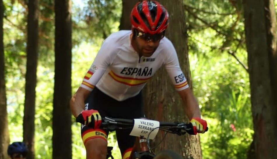El ciclista David Valero, segunda medalla para España en los Juegos de Tokyo. Foto: @culturagob