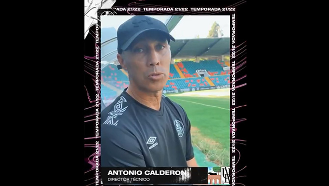 Antonio Calderón, entrenador del Salamanca CF UDS