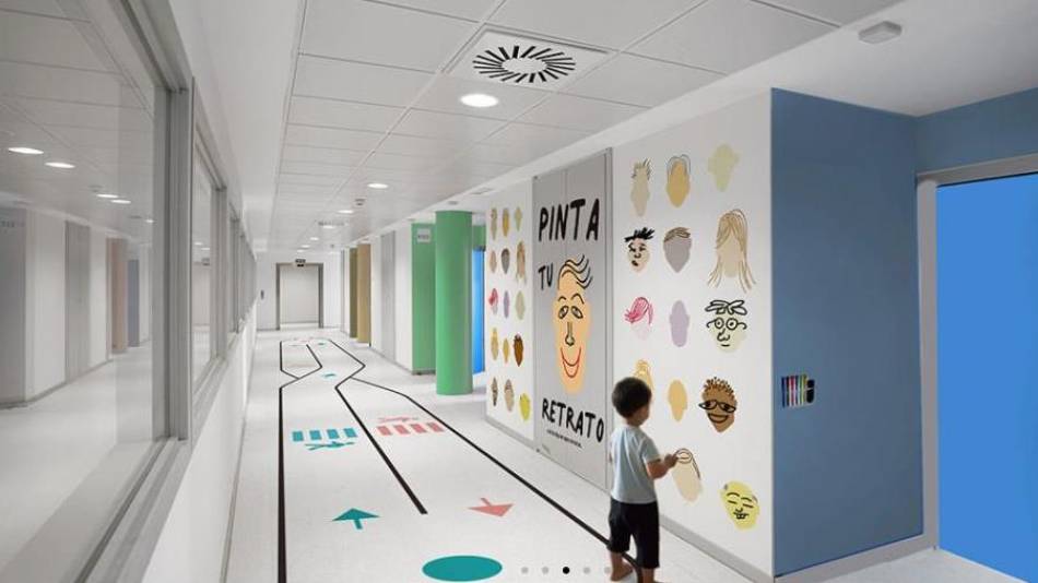 Imagen de archivo de la planta de oncología del Hospital Universitario de Salamanca