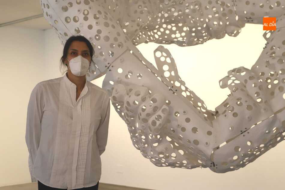 Exposición de la artista Amparo Sard en el DA2. Foto: Lydia González