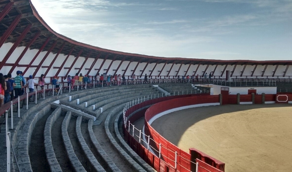 Imagen de archivo de la plaza de toros de Ledesma
