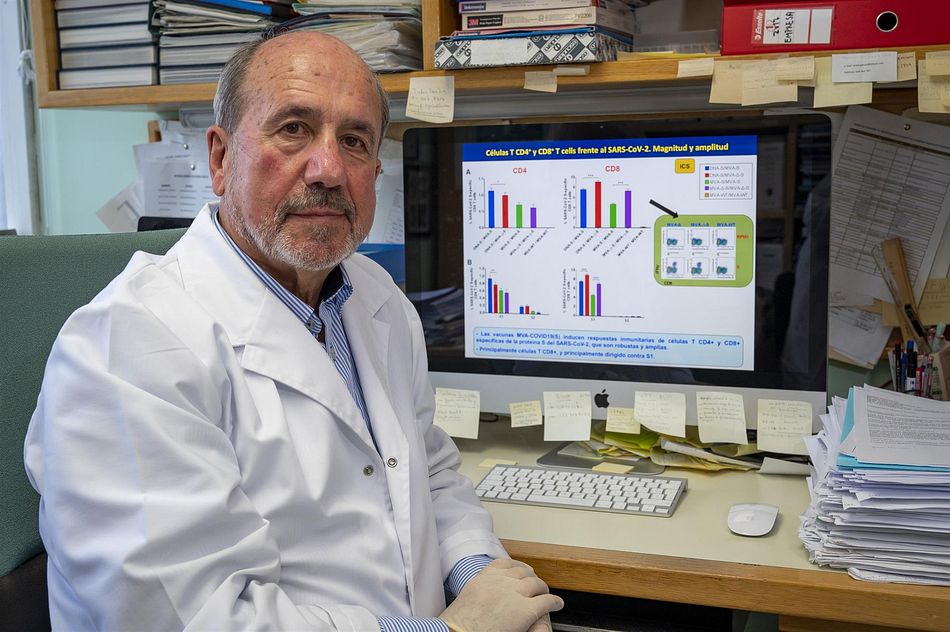 El investigador español Mariano Esteban del Centro Nacional de Biotecnología (CSIC). - CSIC - CONSEJO SUPERIOR DE INVESTIGACIONES CIENT