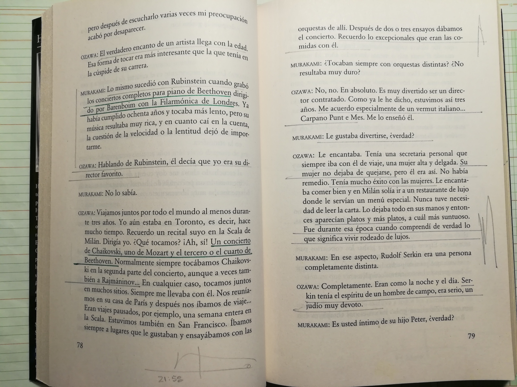 La escritura se compone con la vida