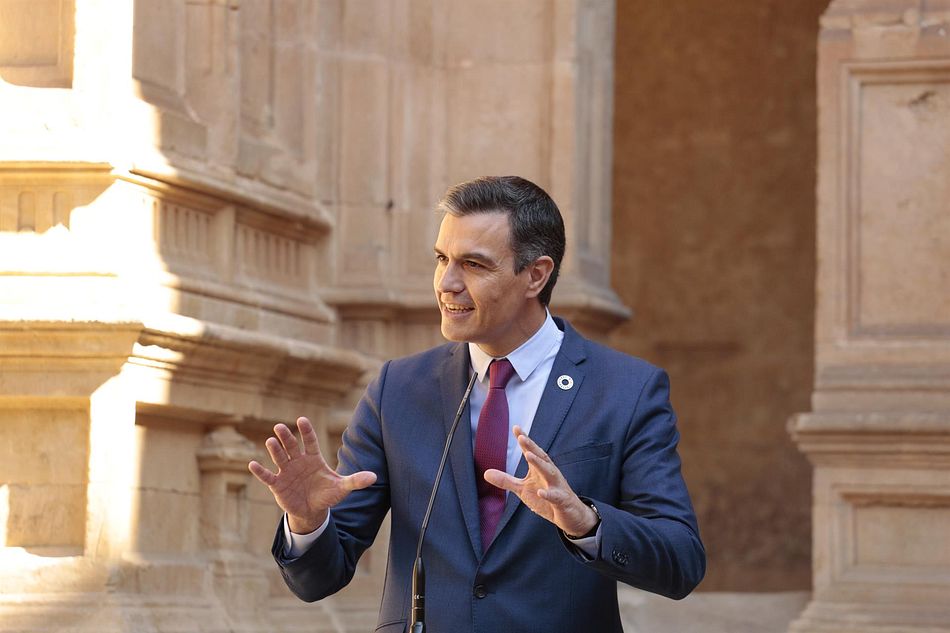 El presidente del Gobierno, Pedro Sánchez, - Manuel Laya - Europa Press