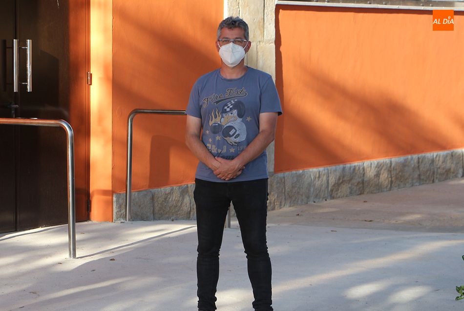 El alcalde de Doñinos, Manuel Hernández