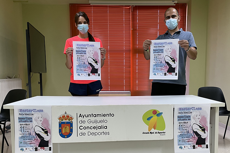 El Ayuntamiento de Guijuelo ha organizado una masterclass y una exhibición de gimnasia rítmica el 11 de agosto