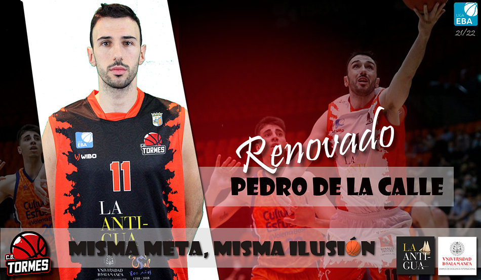 Pedro de la Calle renueva con el CB Tormes