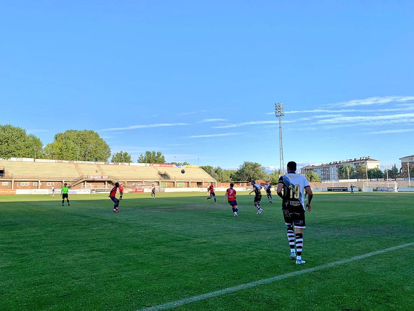 Imagen del encuentro frente al Real Ávila - Twitter Unionistas