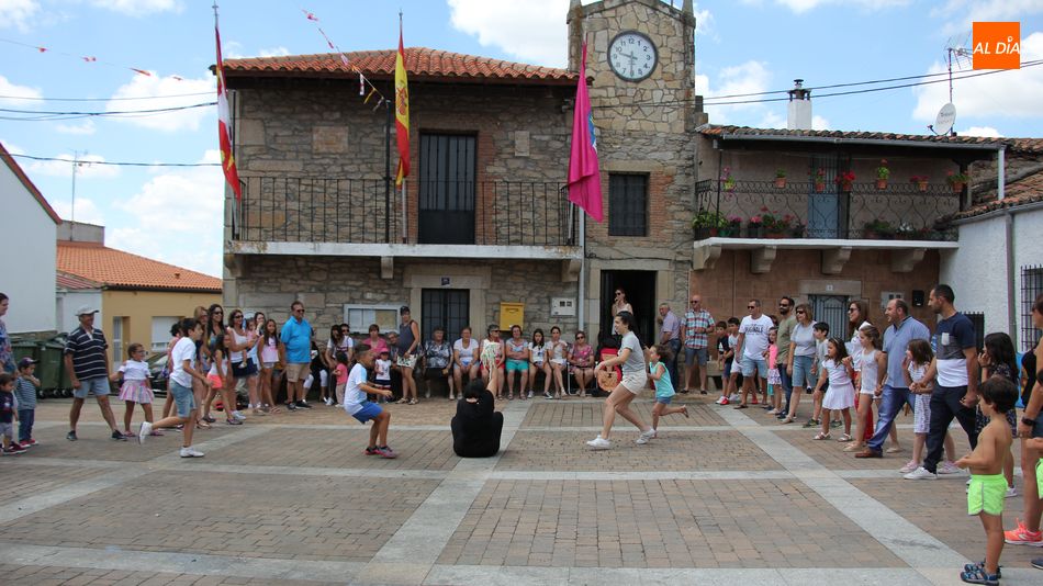 Los niños de Guadramiro podrán disfrutar de los juegos tradicionales / MABEL SÁNCHEZ