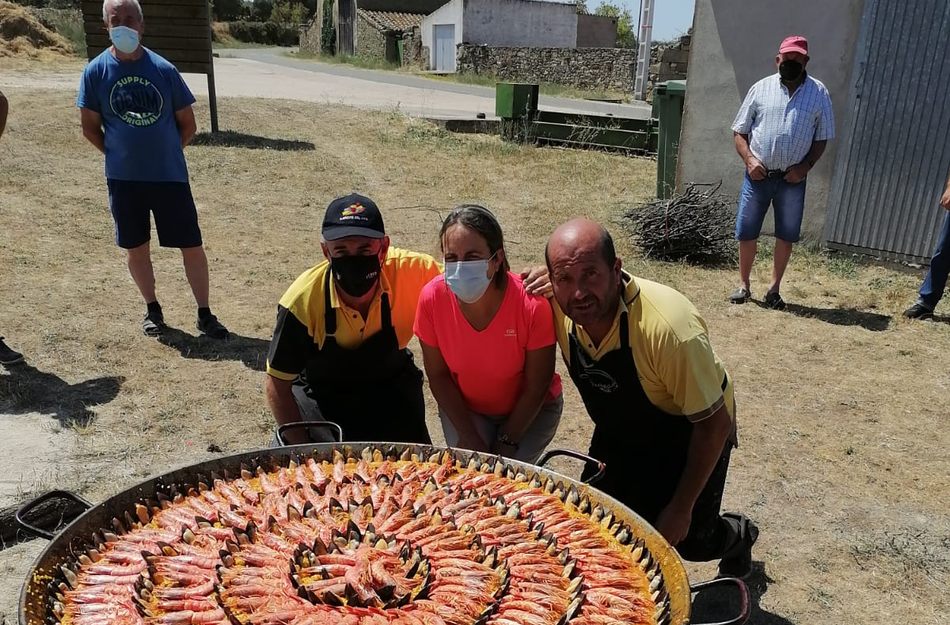 Sanchón de la Ribera celebra las fiestas de agosto con un contundente menú popular  