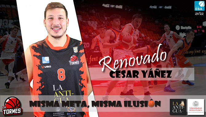 Usal La Antigua renueva a su capitán: el poste salmantino César Yáñez
