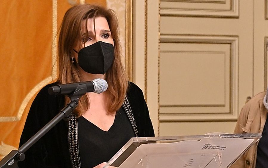 La concejala de Participación Social, Almudena Parres, en una rueda de prensa anterior. Foto de archivo