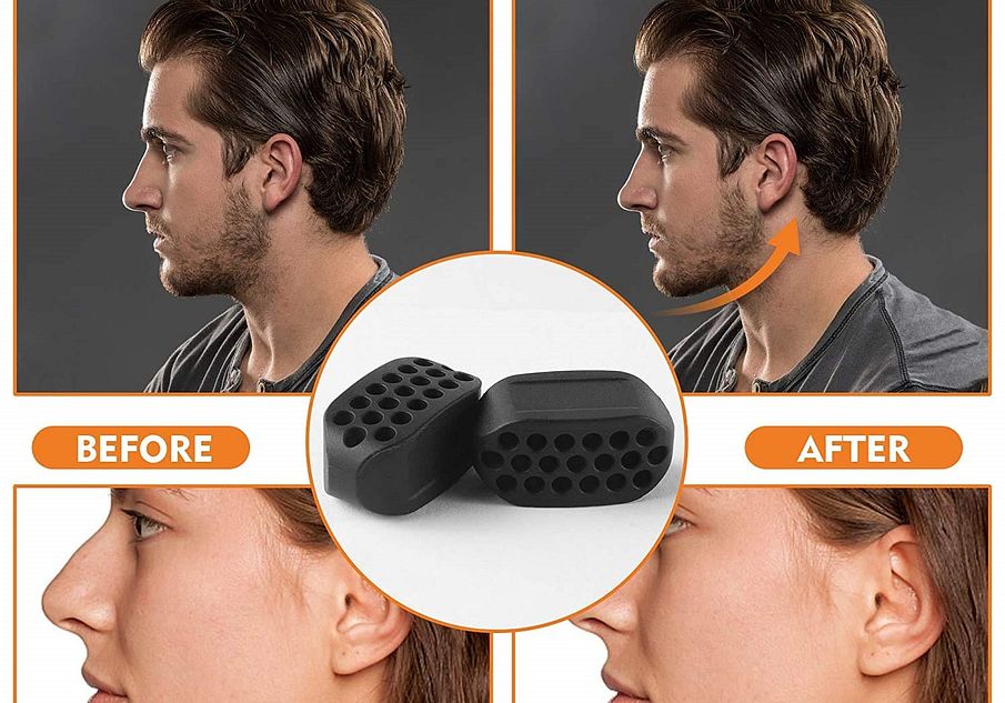 Un modelo de ejercitador mandibular puesto a la venta en internet