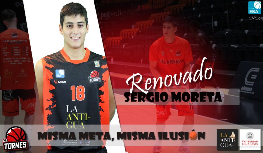 Usal La Antigua renueva al alero salmantino Sergio Moreta
