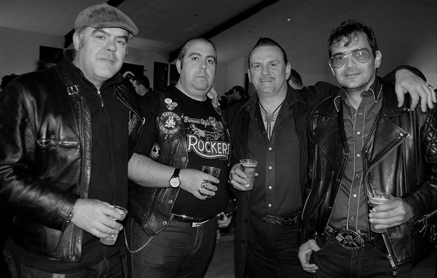 Zlatko Tudja, Luis Prieto, Dani del Amo (Sr. Jabalí) y Mariano forman esta banda salmantina de rockabilly