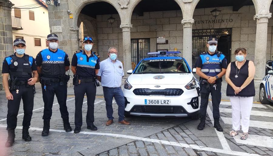 Presentación del nuevo vehículo de la Policía Local de Béjar
