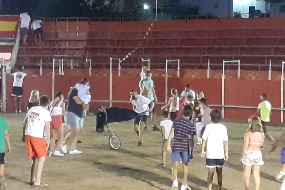 Los niños de Villarino viven con intensidad las fiestas de San Roque  