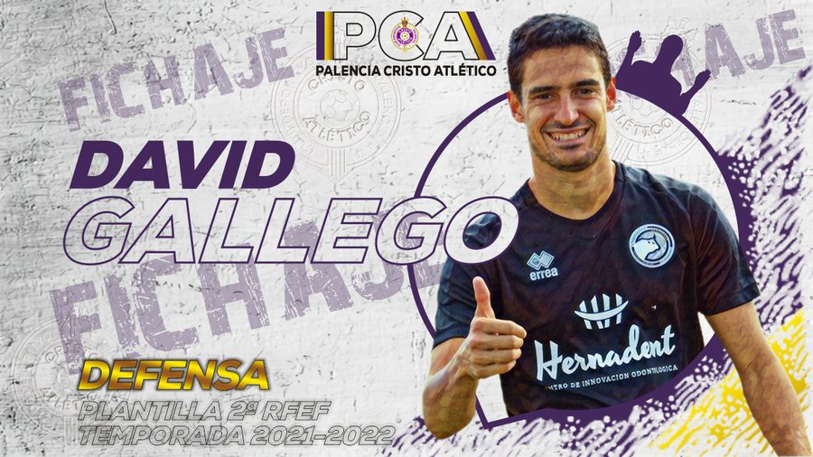 Cartel de presentación de David Gallego / Cristo Atlético