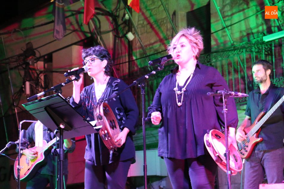 Concierto del grupo Baleo en las fiestas de estos días en Vitigudino