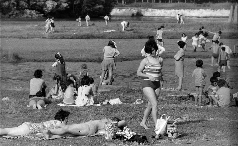 Los baños veraniegos junto al Tormes, en Salamanca