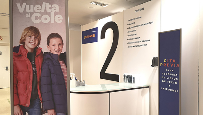 El Corte Inglés lanza ‘La Vuelta al Cole’ con nuevos servicios como la cita previa para...