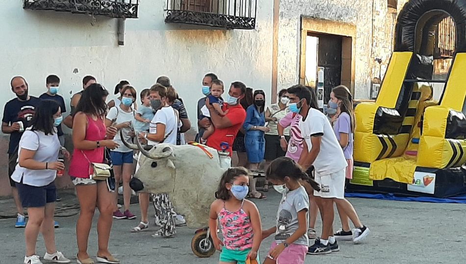 Pequeños y mayores disfrutan en Yecla de Yeltes de las actividades Agosto 2021  