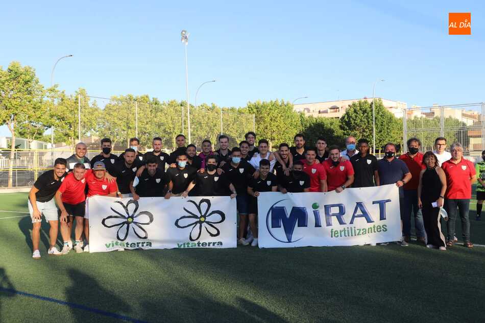 El Ribert, tras subir a Tercera RFEF hace meses / Lydia González