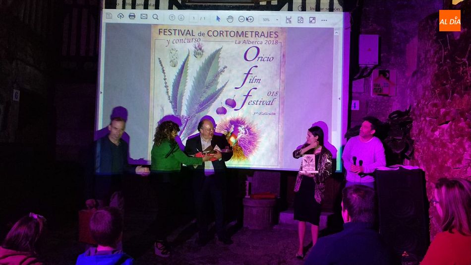 Entrega de premios del Oricio Film Festival en 2018 - Archivo