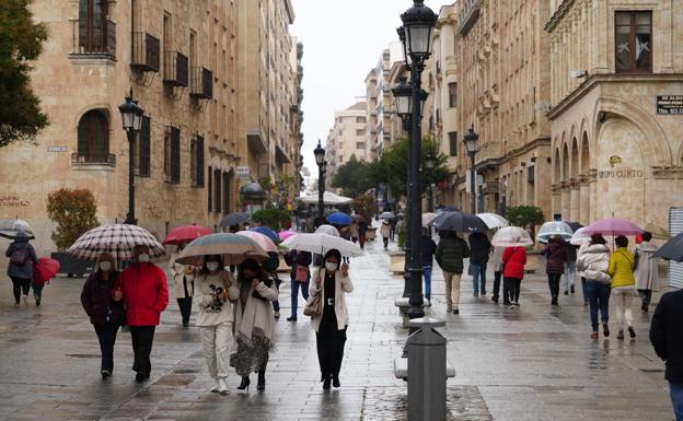 Salamanca, en alerta este martes por viento y fuertes tormentas