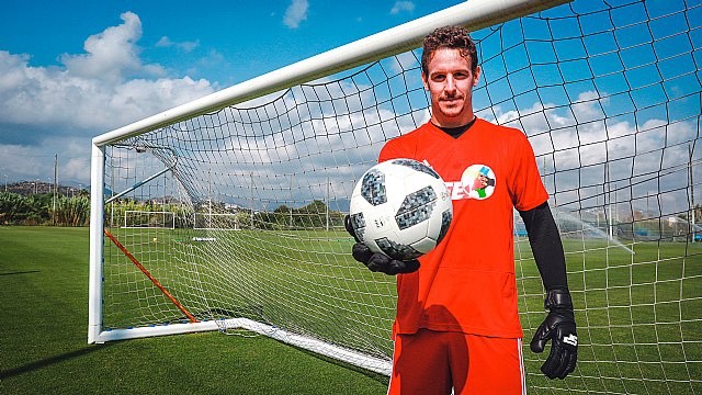 El portero Alberto Lejárraga / TWITTER
