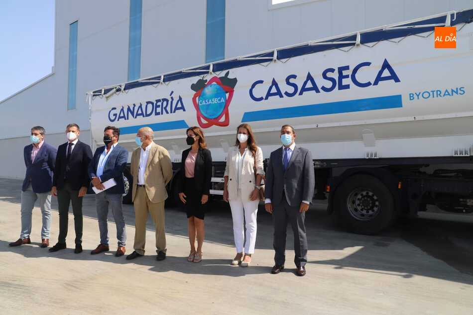 Visita a las instalaciones de Casaseca Meat Group en Castellanos de Moriscos. Foto: Lydia González