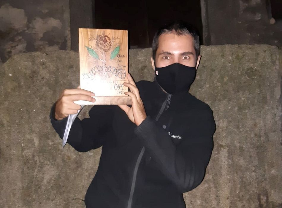 JD Saphiro, director de Evas Comet ganador al mejor corto en el OFF - Cateja Teatro