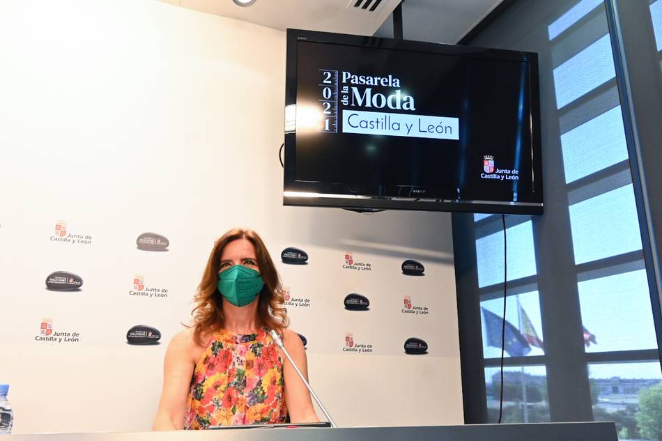 Imagen de la presentación de la Pasarela de la Moda de Castilla y León 2021