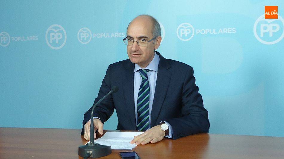 El presidente del PP de Salamanca, Javier Iglesias, en una imagen de archivo