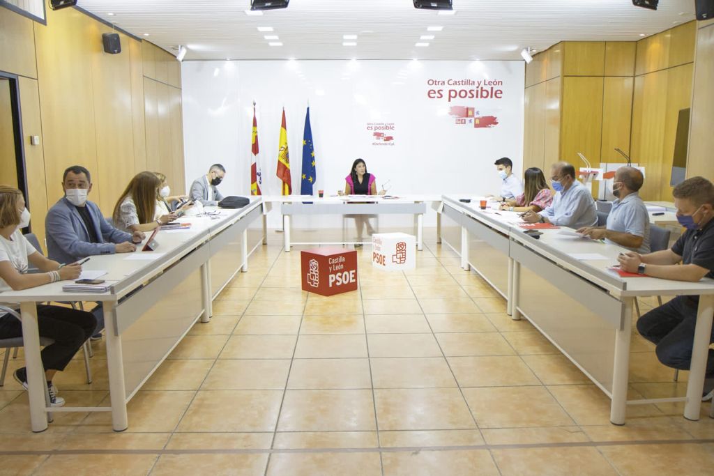 El PSOECyL celebraba este martes una reunión con sus secretarios de organización provinciales para arrancar el nuevo curso