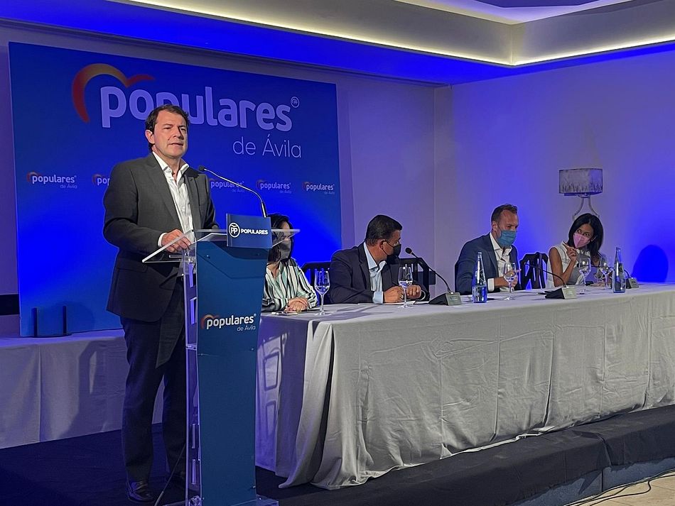 El presidente del PPCyL, Alfonso Fernández Mañueco. - PPCYL