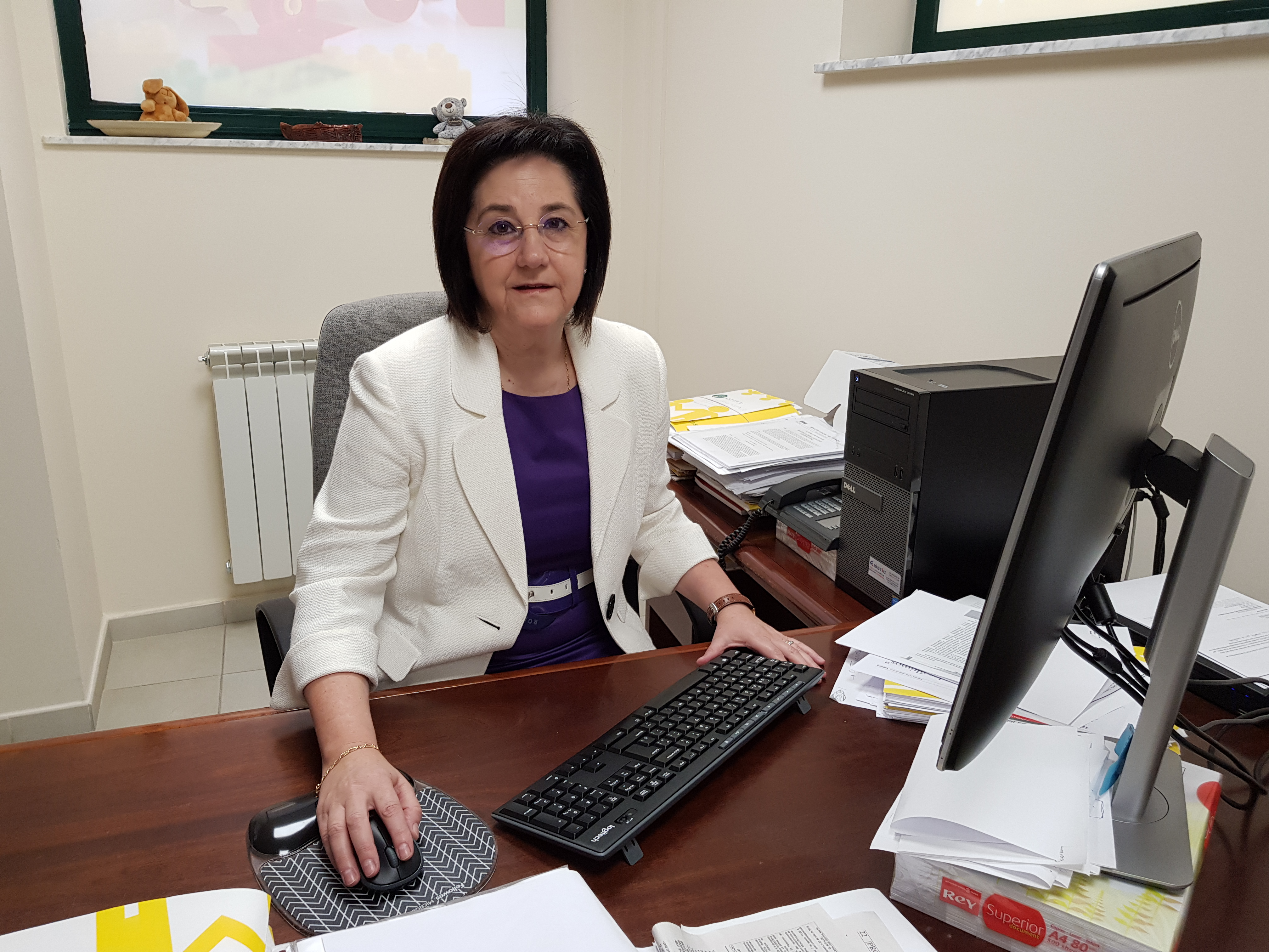 Patrocinio Rodríguez, gerente de ASPACE Salamanca