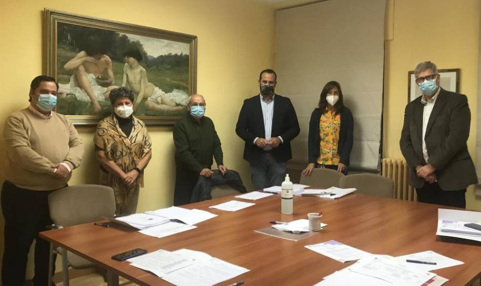 Integrantes del jurado de las becas de investigación etnográfica Ángel Carril de Diputación de Salamanca