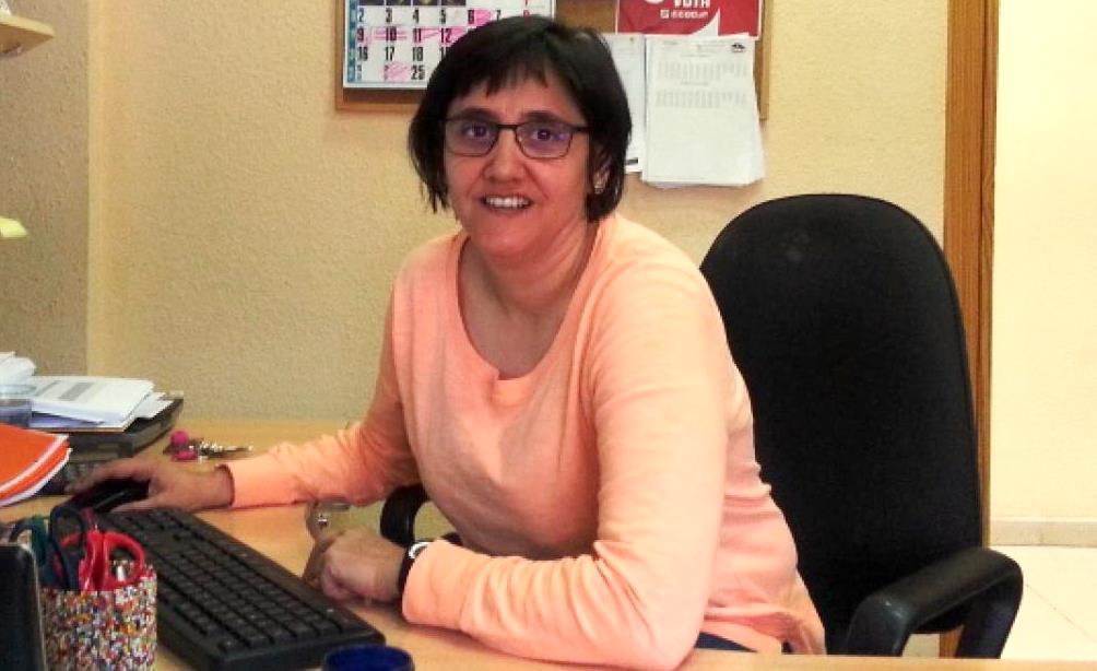 María Ángeles Salinero, secretaria de la Federación de Sanidad de CCOO en Salamanca