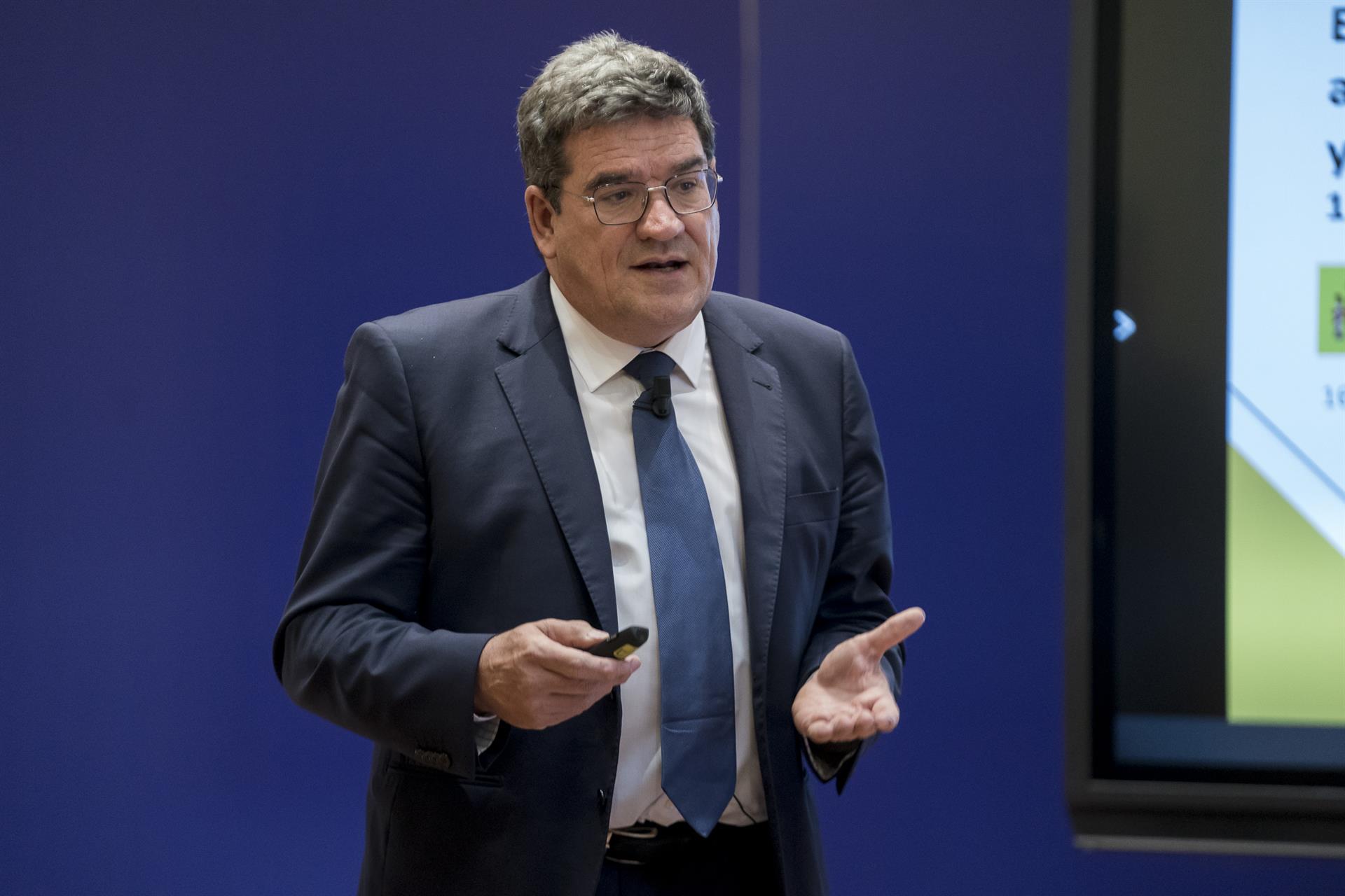 El ministro de Seguridad Social, Inclusión y Migraciones, José Luis Escrivá